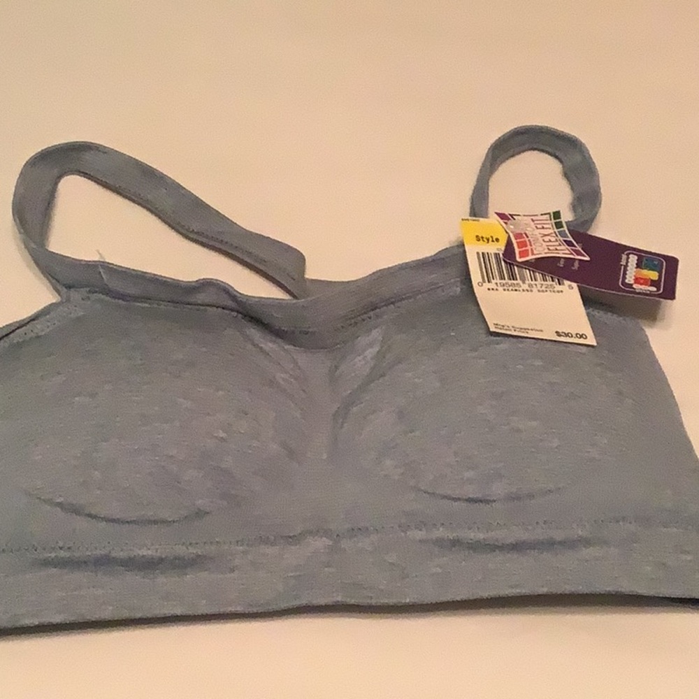 Seamless soft cup bra